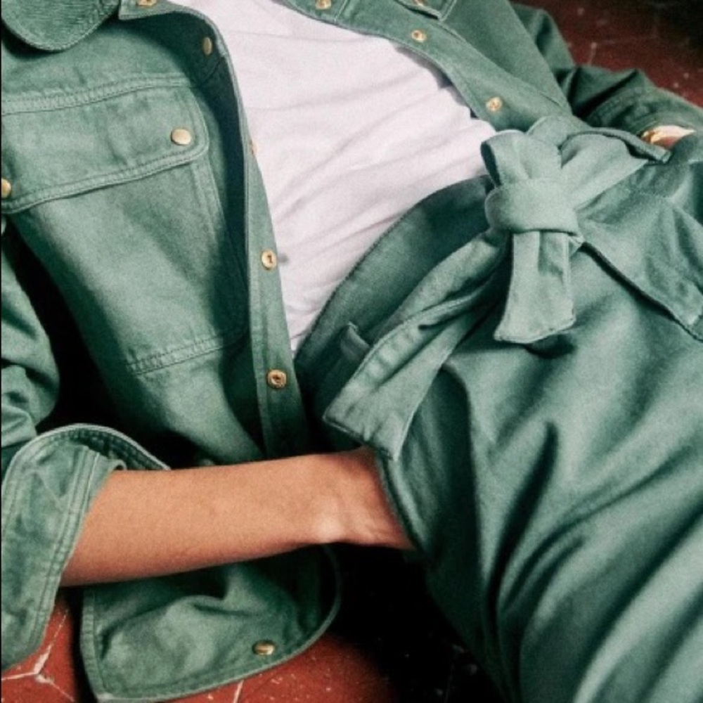 Sezane Austin Trousers Jade